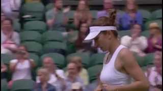 Simona Halep celebrates her first round win  Wimbledon 2014 [upl. by Katha922]