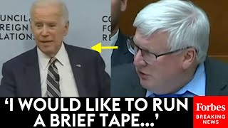 Grothman Plays Video Of Biden Bragging About Getting Ukrainian Prosecutor Fired In Oversight Cmte [upl. by Notnel240]