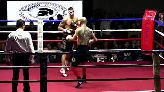 Emanuele Cavallucci vs Nicola Cristofori full fight Titolo Italiano pro pesi welter 8 3 2019 [upl. by Aniluj]