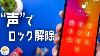 「声」を使ってiPhoneをロック解除する方法をご紹介します [upl. by Celeski113]