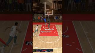 HotHeadPat inside out iso specialist got a posterizer dunk at the 3v3 no squads gym nba2k25 shorts [upl. by Sulecram]