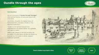 Oundle Museum  Interactive Timeline [upl. by Kciredohr]