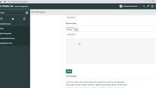 2 ServiceNow Inbound Integration  REST API Explorer [upl. by Ahsienyt]