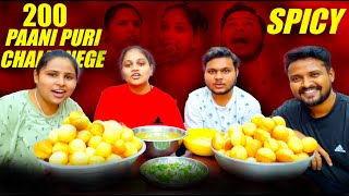 200 Spicy Pani Puri Challenge  ASMR  Mukbang Niti Ammu Vlogs vlog [upl. by Friedlander]