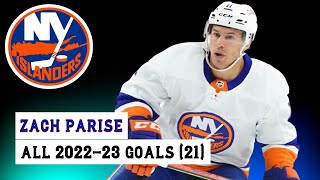 Zach Parise 11 All 21 Goals of the 202223 NHL Season [upl. by Prem523]