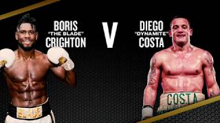 BORIS CRIGHTON VS DIEGO COSTA CONTENDERVIP LIGHTHEAVYWEIGHT FINAL  BBTV [upl. by Nairot]