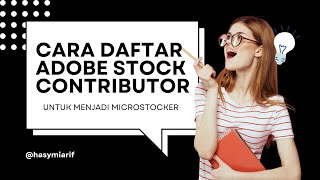 Cara Daftar Adobe Stock Contributor [upl. by Meeks379]