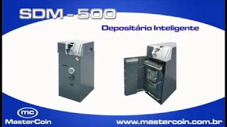 Depositário Inteligente de Moedas e Cédulas  CDS 820  SDM 500  Cash Deposit System  SERVICOIN [upl. by Daniella]