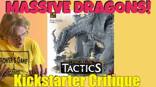 A Song Of Ice amp Fire Tactics  A Tabletop Miniatures Skirmish Game  Kickstarter Critique Review [upl. by Leay]