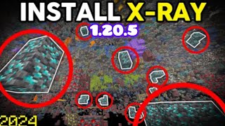 XRay 1205 Texture Pack  How To Download XRay in Minecraft 1205 [upl. by Pena410]