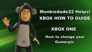 How to Change your Gamerpic on Xbox One [upl. by Goddord]