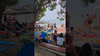 Makarska walk August Summer Croatia 2024 ASMR 4K HDR2024 croatia makarskariviera makarska beach [upl. by Lamiv241]