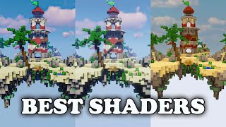 Best shaders for bedwars 189  hypixel bedwars [upl. by Herrod]