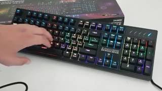 Zalman ZMK900M keyboard Animation Quick overview  Review  Guru3Dcom [upl. by Bisset]