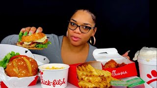 CHICKFILA MUKBANG [upl. by Burnaby]