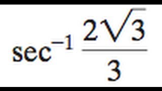 sec12sqrt33 [upl. by Hyde]