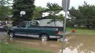 Lockport Illinois Fiddyment Creek Flood [upl. by Gerta303]