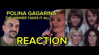 POLINA GAGARINA Полина Гагарина  The Winner Takes It All reaction [upl. by Stovall439]