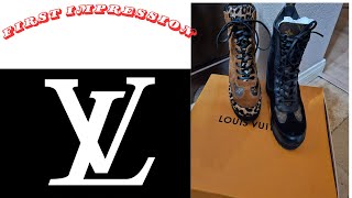 First Impression LV Laureate combat boot sizing pros amp cons [upl. by Ydnem873]