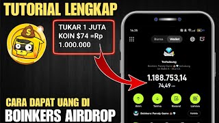 UPDATE TERBARU CARA MENDAPATKAN UANG DOLLAR GRATIS DARI GAME BOINKERS AIRDROP UNTUK PEMULA [upl. by Modnarb522]