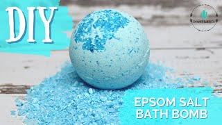 How to make an Epsom Salt Bath Bomb [upl. by Yraillih473]