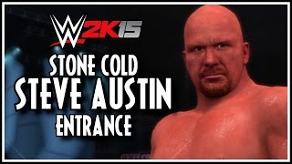 WWE 2K15  Stone Cold Steve Austin Entrance Finisher amp Winning Scene [upl. by Relyhcs]