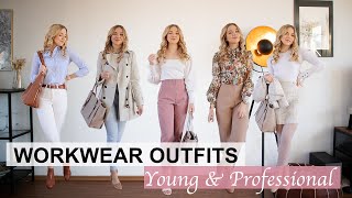 Work Outfit Ideas 2021 Business Casual Attire for Women  Annas Style Dictionary [upl. by Lrak495]