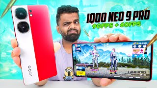 iQOO Neo 9 Pro PUBG Review  90 FPS with Screen Recording🔥 [upl. by Abita]