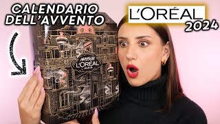 CALENDARIO DELLAVVENTO LOREAL PARIS 2024 🎁 [upl. by Ammej]