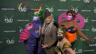 Victoria Rowell quotCirque du Soleil OVOquot Los Angeles Premiere Red Carpet [upl. by Jr]