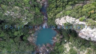 Hidden Wonders of Polylimnio Waterfalls in 4k [upl. by Siravaj819]