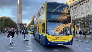 Dublin Bus EV66 on route 123  O’Connell Street  7112024 [upl. by Old]