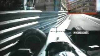 F1 2002 Monaco Raikkonen crash [upl. by Aimat]