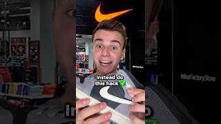 Secret Nike Shoes Hack 💸 savemoney nike nikeshoes [upl. by Adnilra]