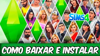 COMO BAIXAR E INSTALAR  THE SIMS 4  DLCs Retiro ao Ar Livre  Ao Trabalho [upl. by Sukhum]