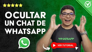 Cómo OCULTAR UN CHAT de WhatsApp  💬 Truco Secreto 💬 [upl. by Tris]