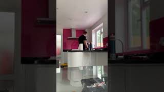 Installing a Glass Splashback  Modern Kitchens [upl. by Kary]