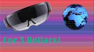 How to make the Microsoft hololens for 3 bucks [upl. by Elpmet]