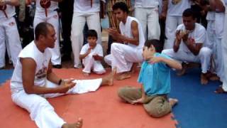 Abada Capoeira Inclusiva  Instrutor VermelhoMS [upl. by Wilcox]