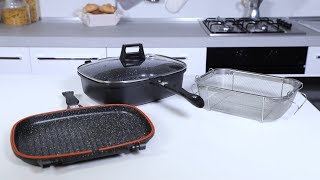 MULTIFUNCTIONAL DOUBLESIDED FRY PAN [upl. by Gus989]