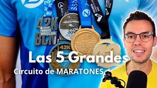 TODO sobre el circuito de MARATONES de ESPAÑA  Las 5 Grandes  Carreras  Premios [upl. by Atteynod]