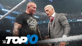 Top 10 Friday Night SmackDown moments WWE Top 10 Oct 25 2024 [upl. by Esme]