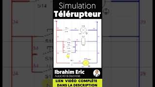 Branchement dun télérupteur  Simulation [upl. by Ranip]