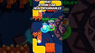 Byron Can Heal Spawnables 🐍🕷😂 brawlstars shorts [upl. by Miza425]