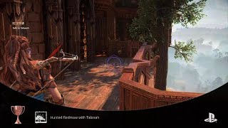 Horizon Zero Dawn Remastered Hunted Redmaw With Talanah Trophy PS5 [upl. by Swords]