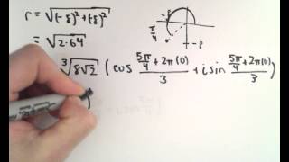 Roots of Complex Numbers  Example 6 [upl. by Yelsew701]