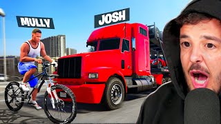 Bikes vs Trucks is MAYHEM The Boys Play GTA [upl. by Dowlen]