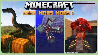 12 Awesome New Minecraft MOBS MODS for 119  1194  Best Minecraft Mods Forge amp Fabric 120 mods [upl. by Celinda]