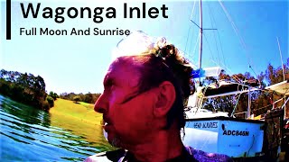 Narooma Wagonga Inlet Full Moon and Sunrise Sailing Head Injuries [upl. by Cressi458]