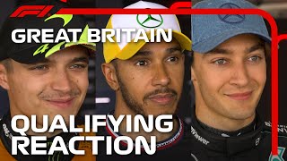 Drivers React After Qualifying  2024 British Grand Prix [upl. by Zandt674]